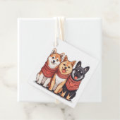 バレンティンデイ柴犬ドッグ フェイバータグ (インサイチュ)