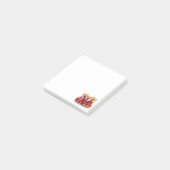 バレンティンデイ柴犬ドッグ ポストイット (アングル)