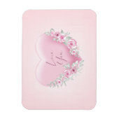 バレンティンピンクハート マグネット (縦)