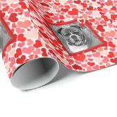 バレンティンボクサードッグハート ラッピングペーパー (ロールコーナー)