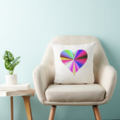 バレンティンレインボーハート クッション (椅子)