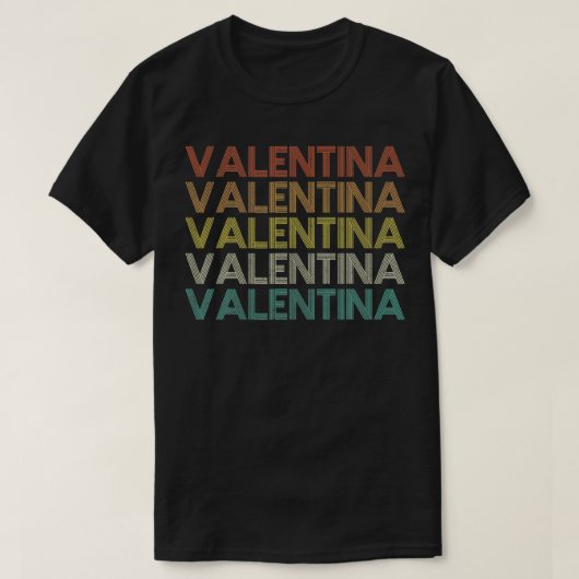 バレンティーナ Tシャツ (デザイン正面)