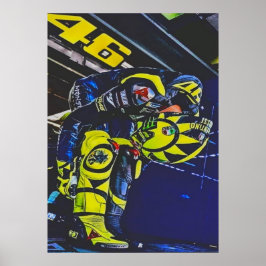 バレンティーノ・ロッシ, Moto GP レジェンド, ドクター46 ポスター