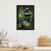 バレンティーノ・ロッシ, Moto GP レジェンド, ドクター46 ポスター (キッチン)