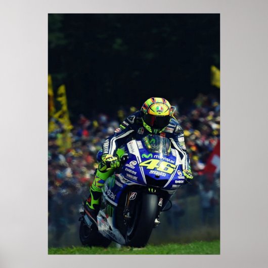 バレンティーノ・ロッシ, Moto GP レジェンド, ドクター46 ポスター (正面)