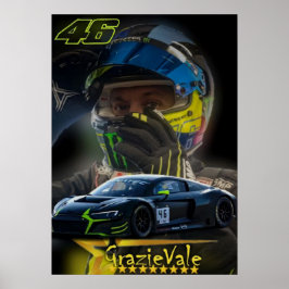 バレンティーノ・ロッシ, MotoGP レジェンド, ザ・ドクター 46 ポスター
