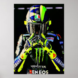 バレンティーノ・ロッシ, MotoGP レジェンド, ザ・ドクター 46 ポスター
