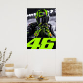 バレンティーノ・ロッシ, MotoGP レジェンド, ザ・ドクター 46 ポスター (キッチン)