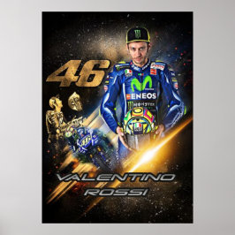 バレンティーノ・ロッシ, MotoGP レジェンド, ザ・ドクター 46, ポスター