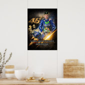 バレンティーノ・ロッシ, MotoGP レジェンド, ザ・ドクター 46, ポスター (キッチン)