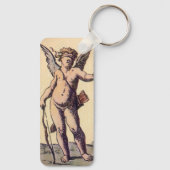 バレンティーンズキューピッドブラインド折り畳み,ヴィンテージタロットカード キーホルダー (裏面)