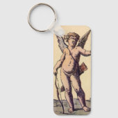 バレンティーンズキューピッドブラインド折り畳み,ヴィンテージタロットカード キーホルダー (正面)