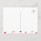 バレンティーンズデイエクソロラブスウィートウォーターハート シーズンポストカード (裏面)