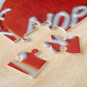 バレンティ結婚したンデイコーヒーマグハートベア ジグソーパズル (側面)