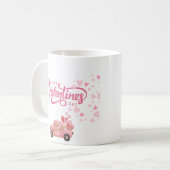 バレンテンの日のギフトマグ コーヒーマグカップ (正面左)