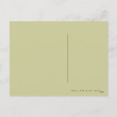 バレン飛んでいるティネス～ハガキアールヌーボーフランスの シーズンポストカード (裏面)