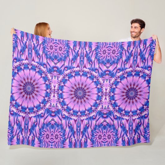 バレーのユリ48 フリースブランケット (インサイチュ)