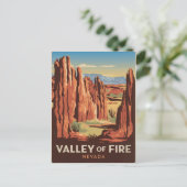 バレーオブファイアネバダヴィンテージ ポストカード (スタンド正面)