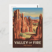 バレーオブファイアネバダヴィンテージ ポストカード (正面/裏面)