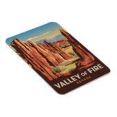 バレーオブファイアネバダヴィンテージ マグネット (右側)