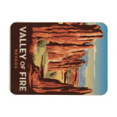 バレーオブファイアネバダヴィンテージ マグネット (横)