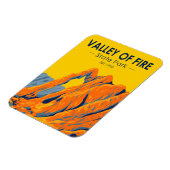 バレーオブファイア州パークネバダヴィンテージ マグネット (左側)