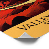 バレーオブファイア州パークミニマリスト ポスター (角)