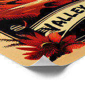 バレーオブファイア州パークヴィンテージWPAスタイル ポスター (角)