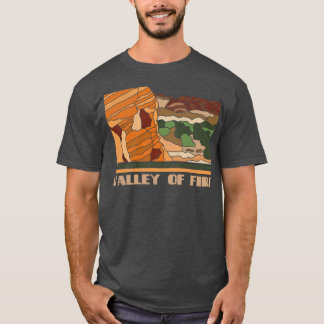 バレーオブファイア州パーク自然恋人ヴィンテージRet Tシャツ