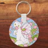 バレーカタバエのキーチェーンのユリ キーホルダー (正面)