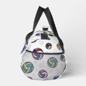 バレーカラフルボール ダッフルバッグ (右)