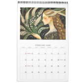 バレーカレンダーのリリー カレンダー (2月 2026)