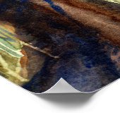 バレーガーデンハロゲートバイファリダグリーンフィールド ポスター (角)