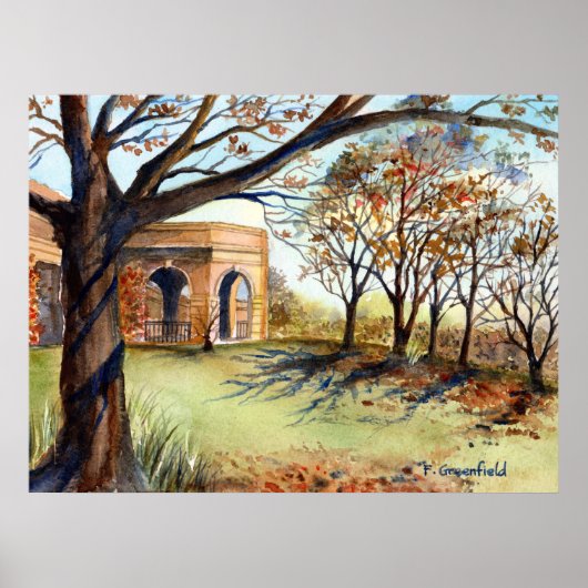 バレーガーデンハロゲートバイファリダグリーンフィールド ポスター (正面)