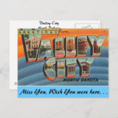 バレーシティからの挨拶 ポストカード (正面/裏面)