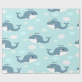 バレーヌブルー ラッピングペーパー (フラット)