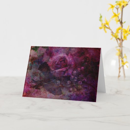 バレーバラ カード (黄色い花)