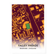 バレーパレードのポスター – Home of Bradford City AFC