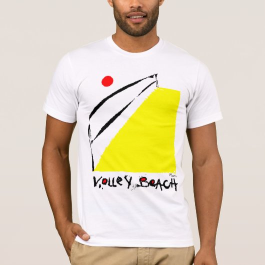 バレービーチ Tシャツ (正面)