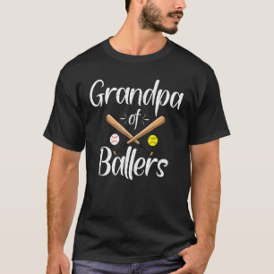 バレーファーズデーシャツのおじいちゃんオブバレーズベースバ Tシャツ