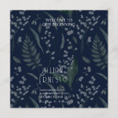 バレーファーンのユリ　||　ダークブルー写真プログラム プログラム (正面)