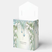 バレーフェイスボックスの水色のユリ フェイバーボックス (オープン)