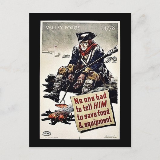 バレーフォージ ポストカード (正面)