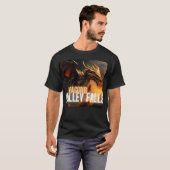バレーフォールズドラゴンズマスコット家族 Tシャツ (正面フル)
