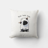 バレーブラックノセヒツジ クッション (正面)