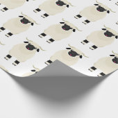 バレーブラックノーズ羊 ラッピングペーパー (角)