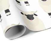 バレーブラックノーズ羊 ラッピングペーパー (ロールコーナー)