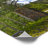 バレーブルック墓地エントランス，ブリッケンリッジ，コロ ポスター (角)