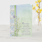 バレーブーケ75周年記念リリー カード (黄色い花)