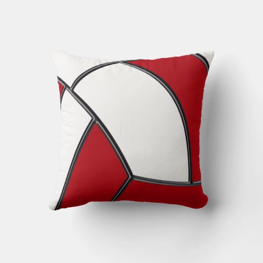 バレーボーパーソナライズされたルコーチギフトアイディア クッション (裏面)